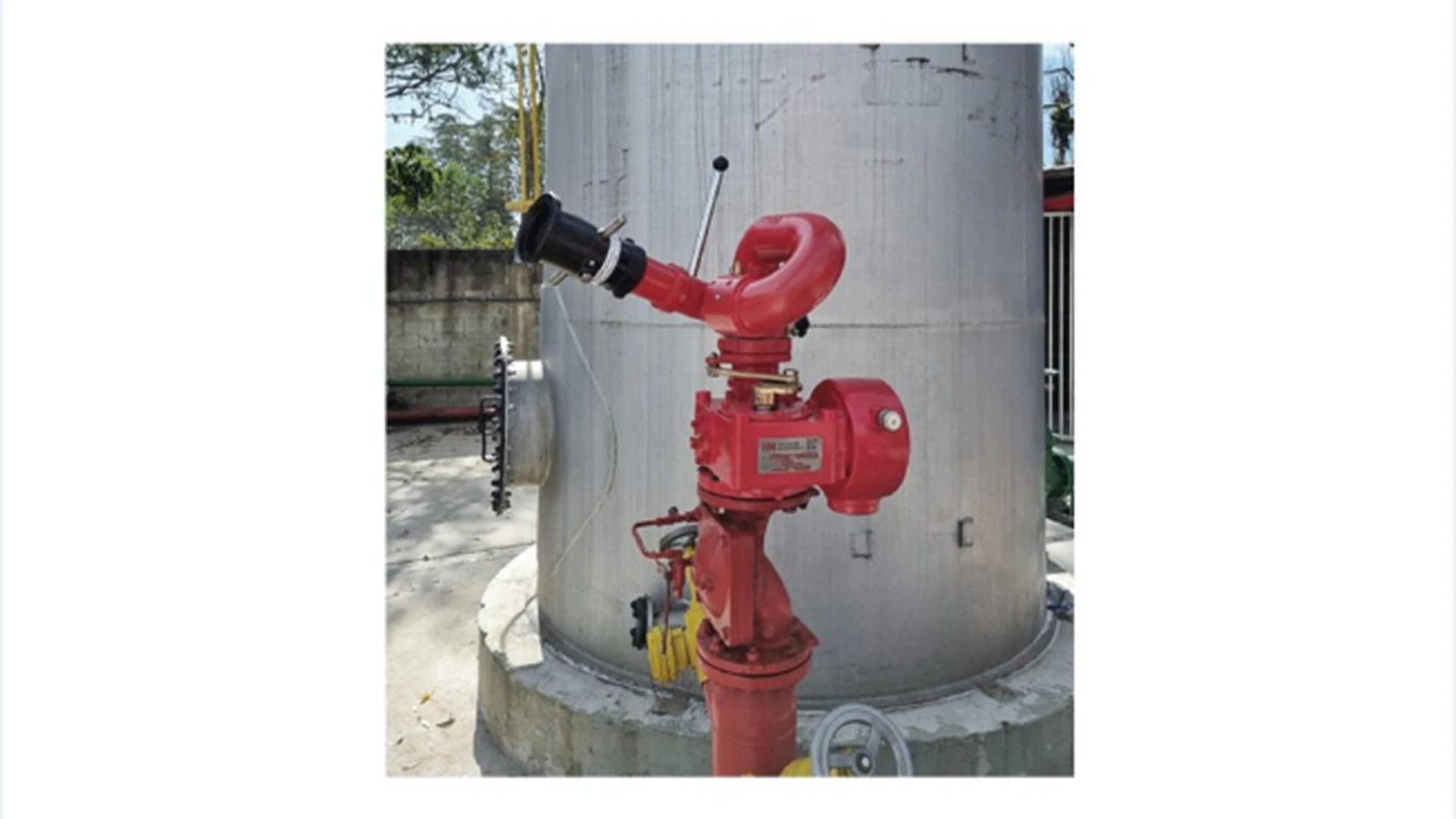 A fire loop limits the consequences of damage